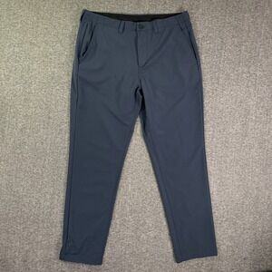 Cozy Earth Pants Men 38x30 Blue Performance Stretch Preppy Athleisure